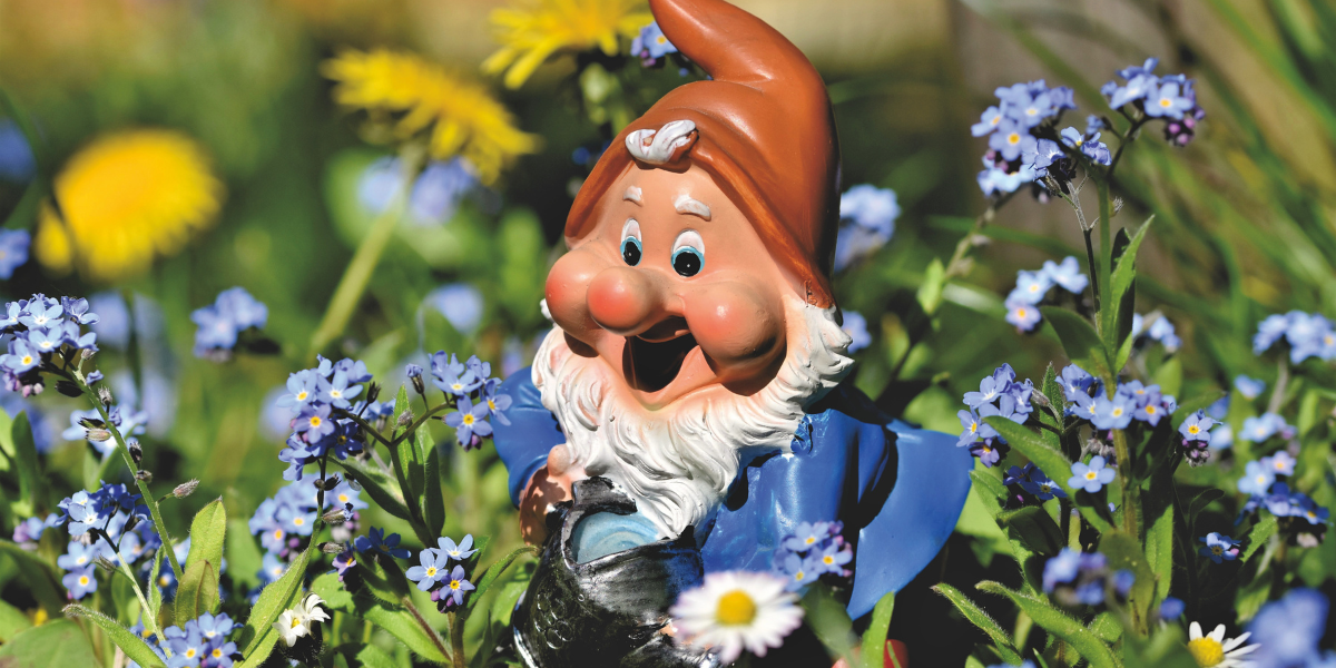 Gnome on an allotment